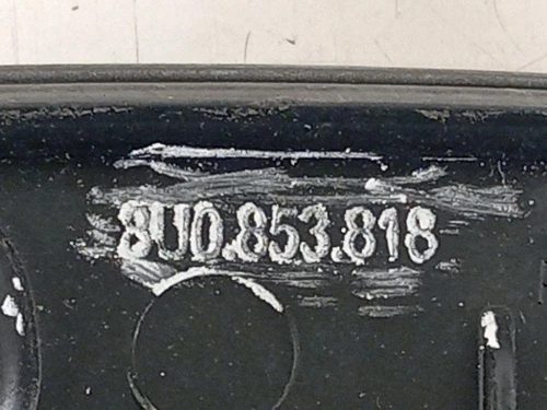 Modanatura Paracolpi Passaruota POST DX 8U0853818 Audi Q3 8UB 2012