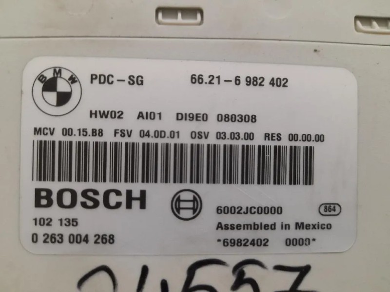 Centralina Sensori Parcheggio Paraurti ANT 66216982402 Bmw Serie 1 E87 Berlina 2005