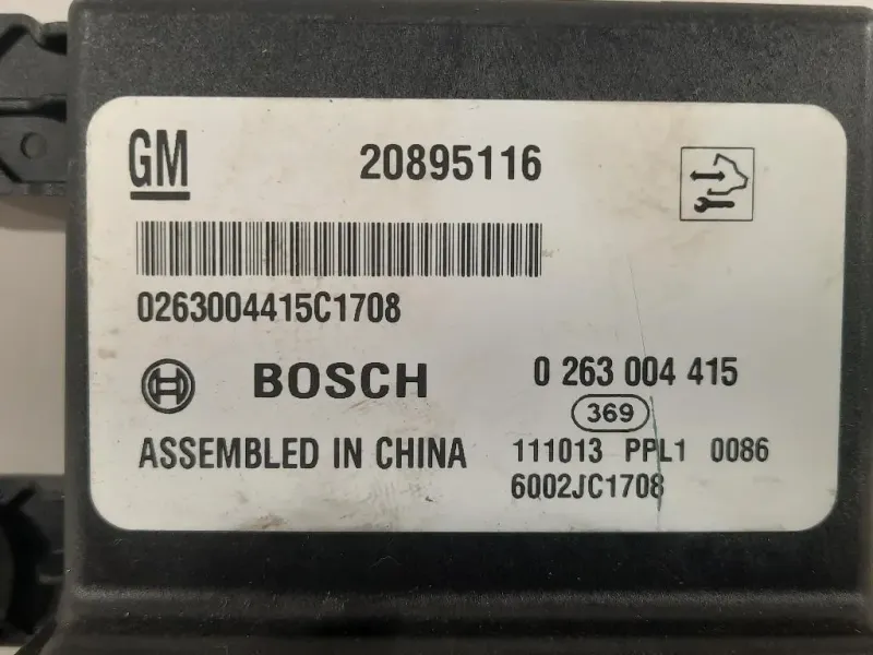 Centralina Sensori Parcheggio Paraurti ANT 20895116 Chevrolet Orlando 2011