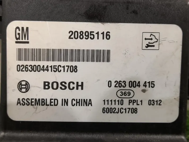 Centralina Sensori Parcheggio Paraurti ANT 20895116 Chevrolet Orlando 2011