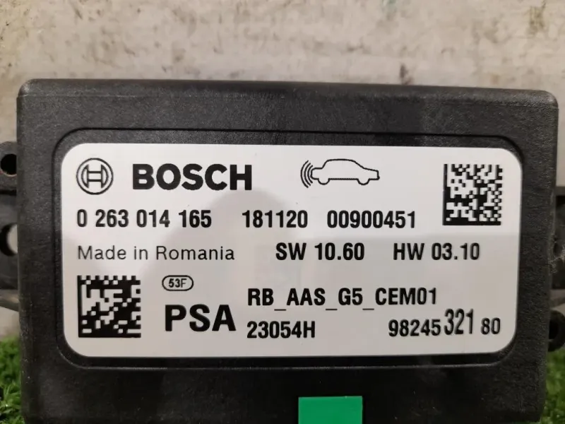 Centralina Sensori Parcheggio Paraurti ANT 0263014165 Citroen C3 III 2016