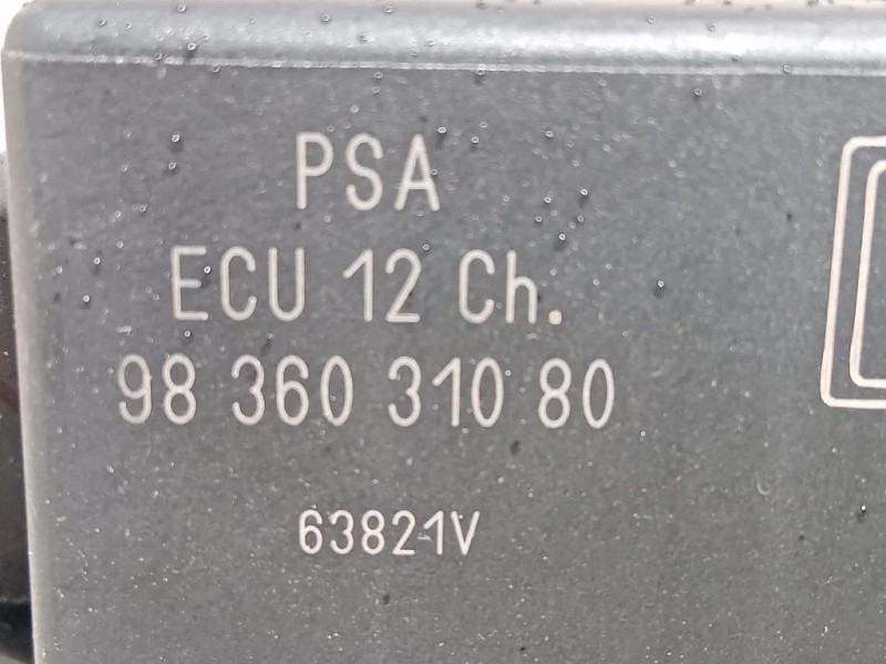 Centralina Sensori Parcheggio Paraurti ANT 9836031080 Citroen DS3 Crossback 2018