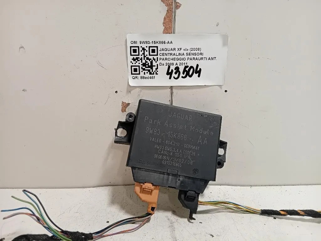 Centralina Sensori Parcheggio Paraurti ANT 9W83-15K866-AA Jaguar XF I 2008