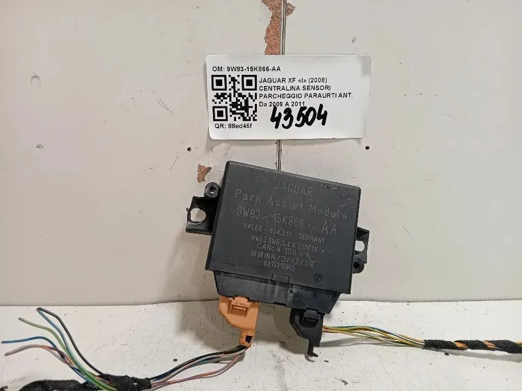 Centralina Sensori Parcheggio Paraurti ANT 9W83-15K866-AA Jaguar XF I 2008