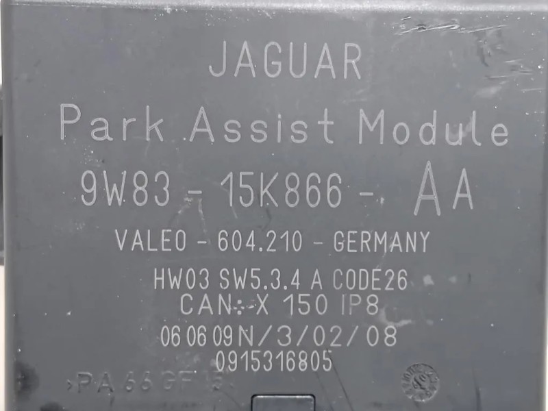 Centralina Sensori Parcheggio Paraurti ANT 9W83-15K866-AA Jaguar XF I 2008