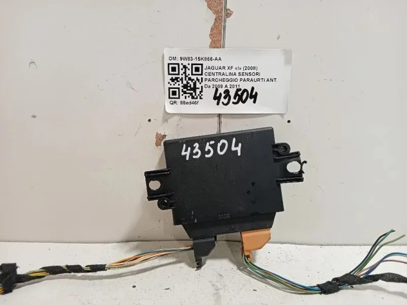 Centralina Sensori Parcheggio Paraurti ANT 9W83-15K866-AA Jaguar XF I 2008