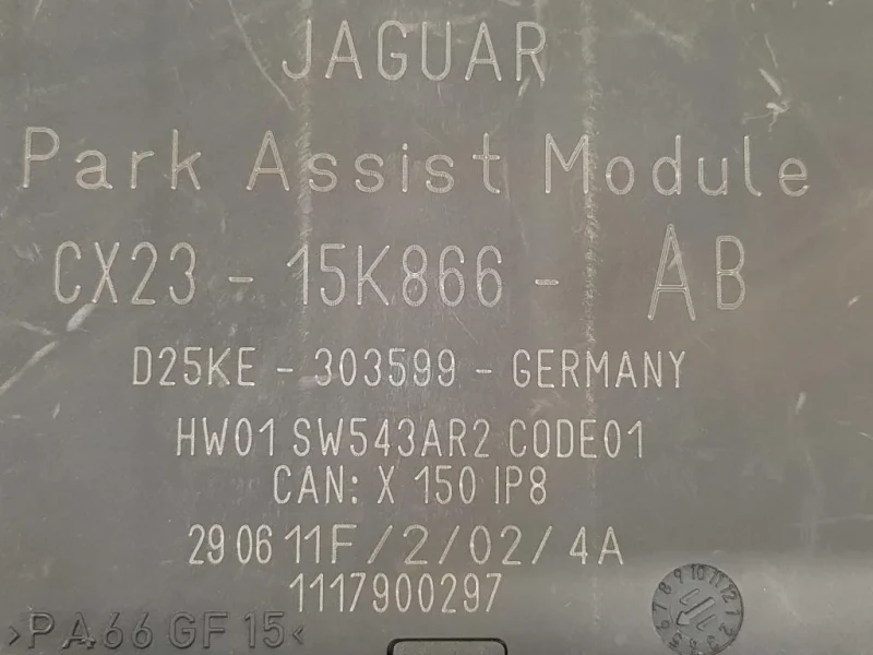 Centralina Sensori Parcheggio Paraurti ANT CX23-15K866-AB Jaguar XF I 2011