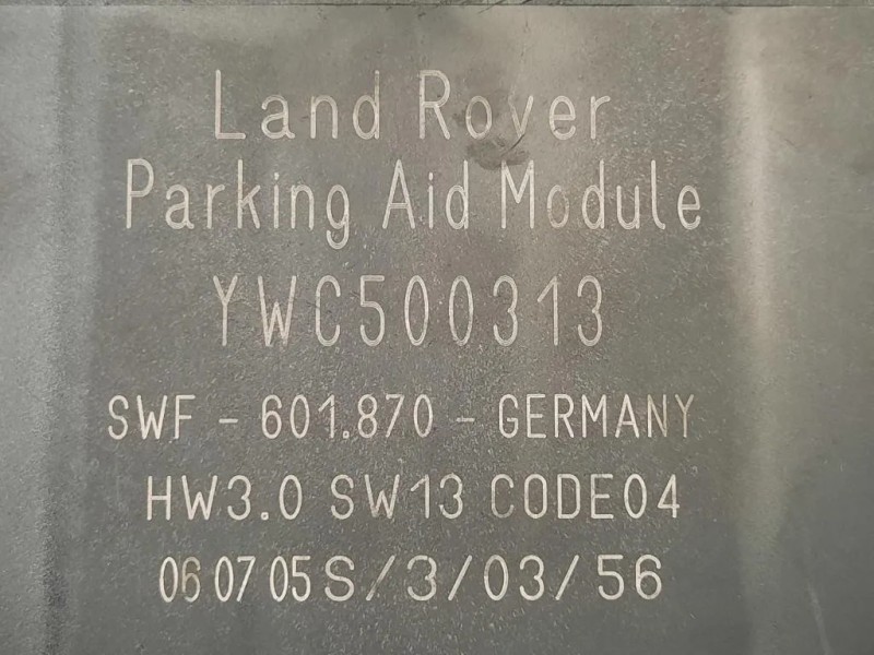 Centralina Sensori Parcheggio Paraurti ANT YWC500313 Land Rover Range Rover Sport I 2005