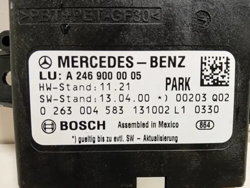 Centralina Sensori Parcheggio Paraurti ANT A2469000005 Mercedes Classe B W246 2012