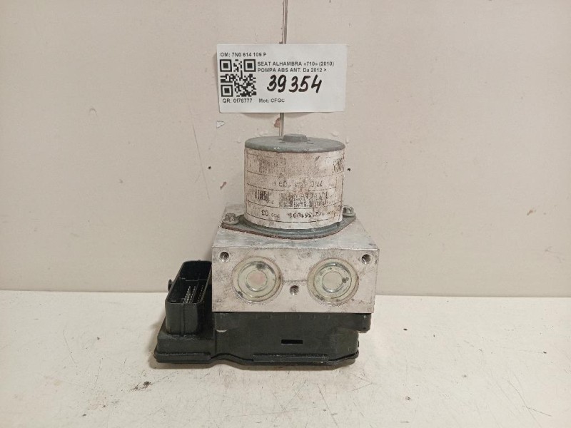 Pompa ABS ANT 7N0 614 109 P Seat Alhambra 710 2010