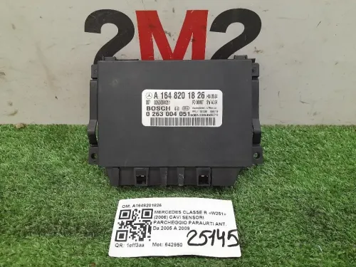 Centralina Sensori Parcheggio Paraurti ANT A1648201826 Mercedes Classe R W251 2006