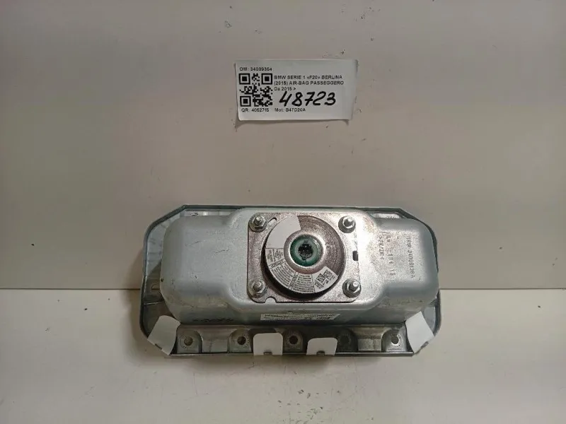 Air-bag Passeggero 34089354 Bmw Serie 1 F20 Berlina 2015