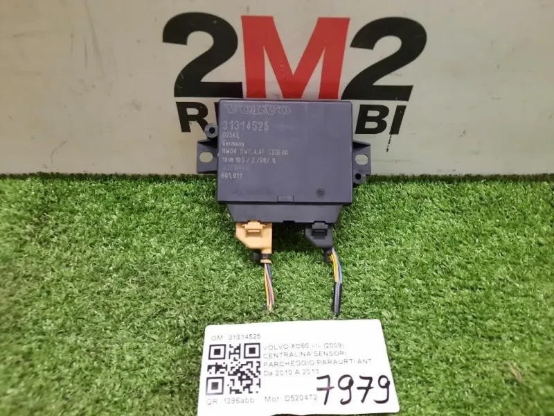 Centralina Sensori Parcheggio Paraurti ANT 31314525 Volvo XC60 I 2009