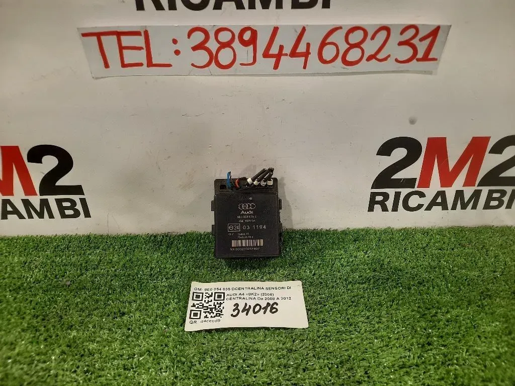 Centralina Sensori Parcheggio Paraurti POST 8E0054635D Audi A4 8K2 2008