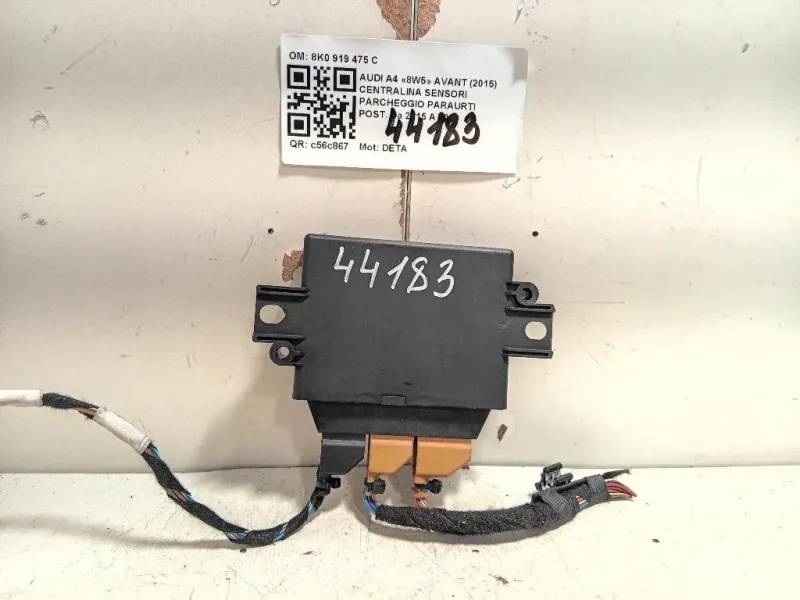 Centralina Sensori Parcheggio Paraurti POST 8K0 919 475 C Audi A4 8W5 Avant 2015