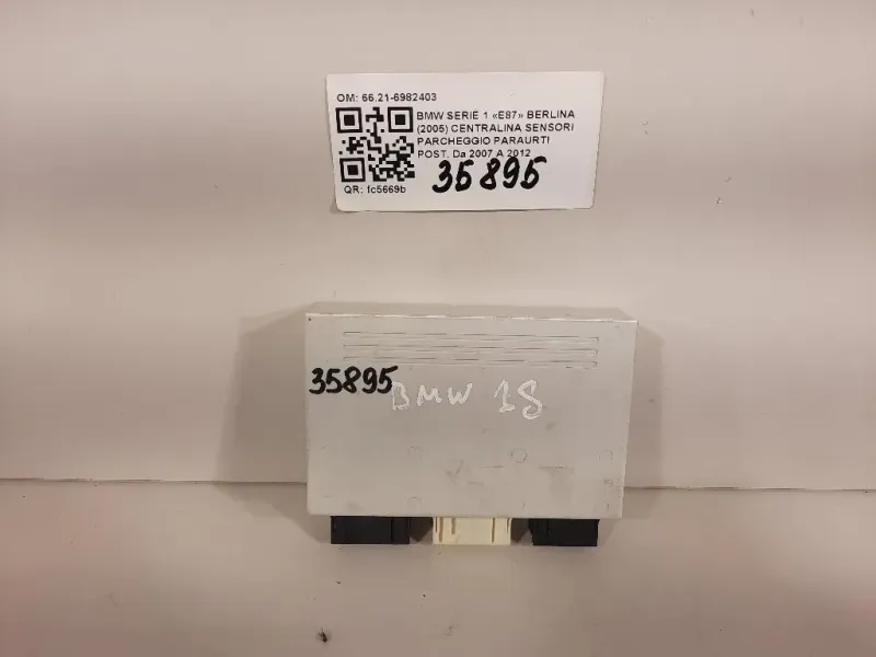 Centralina Sensori Parcheggio Paraurti POST 6621-6982403 Bmw Serie 1 E87 Berlina 2005