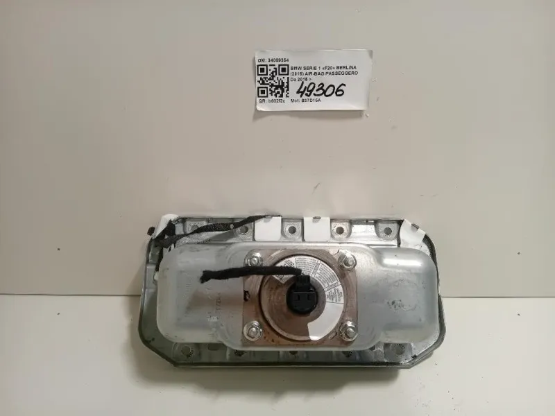 Air-bag Passeggero 34089354 Bmw Serie 1 F20 Berlina 2015