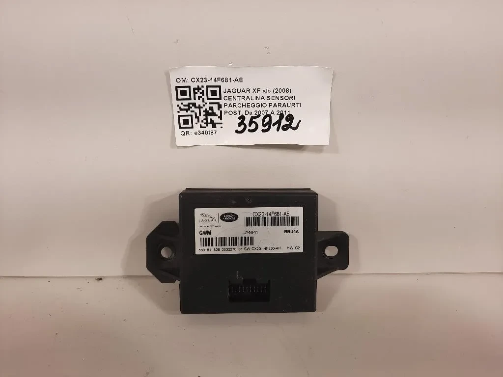 Centralina Sensori Parcheggio Paraurti POST CX23-14F681-AE Jaguar XF I 2008