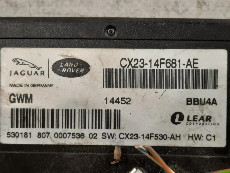 Centralina Sensori Parcheggio Paraurti POST CX23-14F681-AE Jaguar XF I 2008