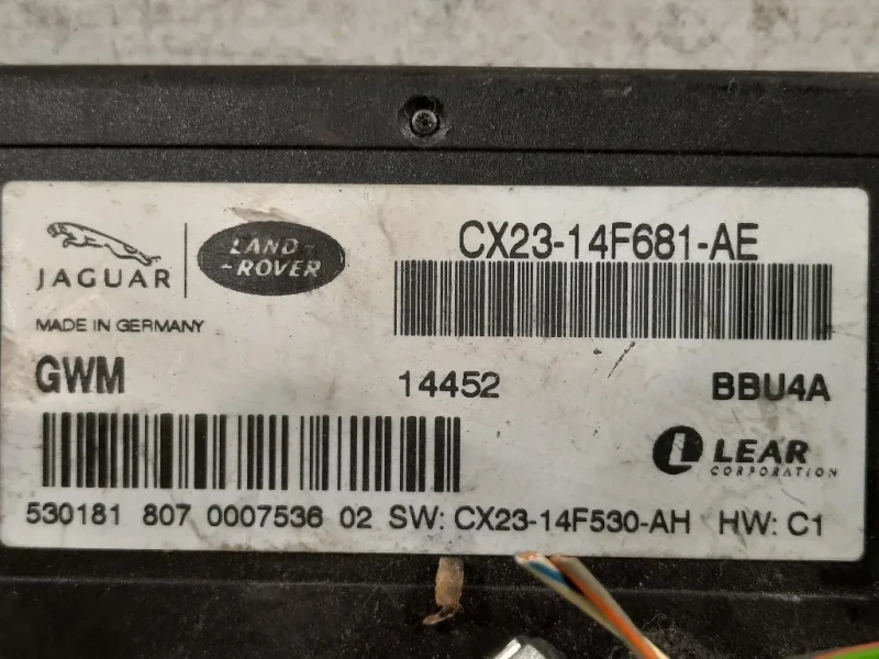 Centralina Sensori Parcheggio Paraurti POST CX23-14F681-AE Jaguar XF I 2008