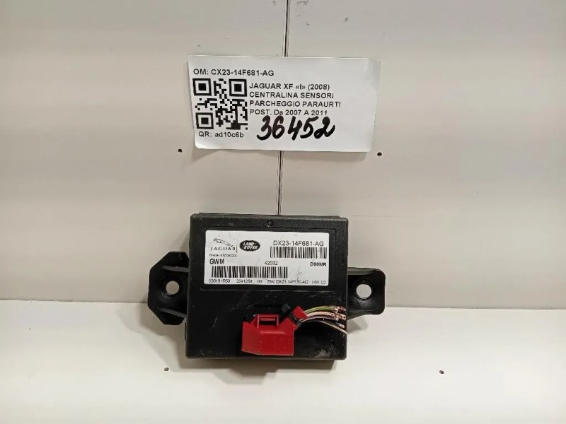 Centralina Sensori Parcheggio Paraurti POST CX23-14F681-AG Jaguar XF I 2008