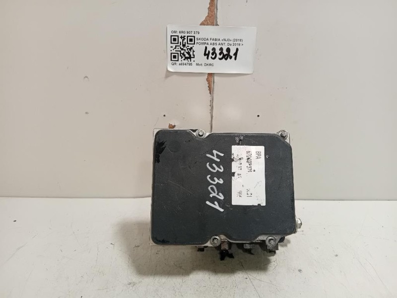 Pompa ABS ANT 6R0 907 379 Skoda Fabia NJ3 2018