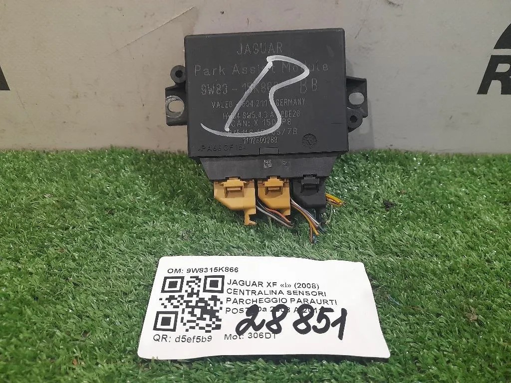 Centralina Sensori Parcheggio Paraurti POST 9W8315K866 Jaguar XF I 2008