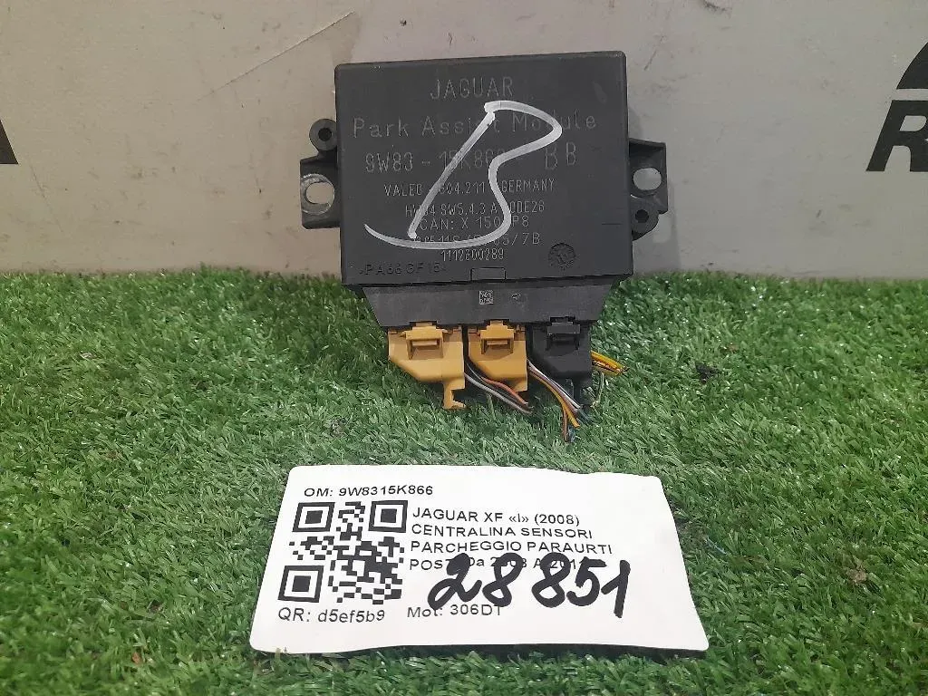 Centralina Sensori Parcheggio Paraurti POST 9W8315K866 Jaguar XF I 2008