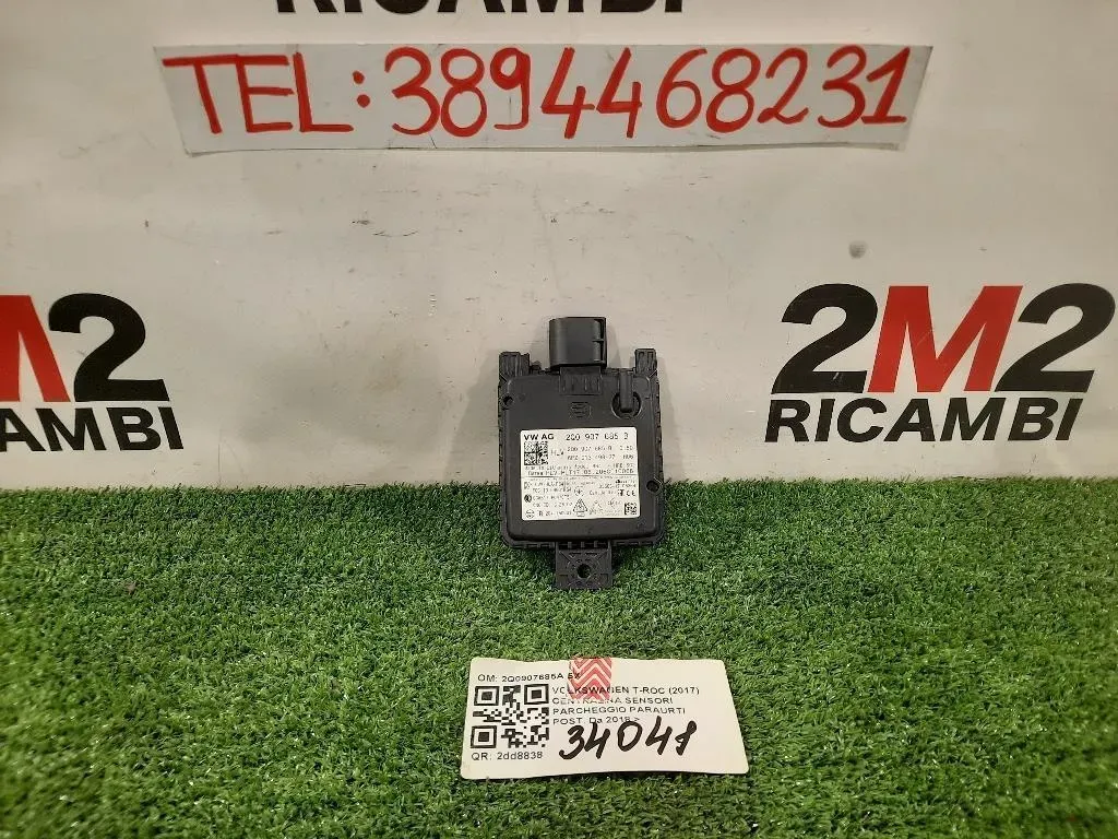Centralina Sensori Parcheggio Paraurti POST 2Q0907685A SX Volkswagen T-roc 2017