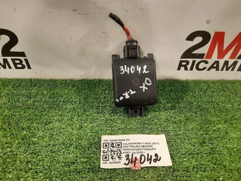 Centralina Sensori Parcheggio Paraurti POST 2Q0907686A DX Volkswagen T-roc 2017