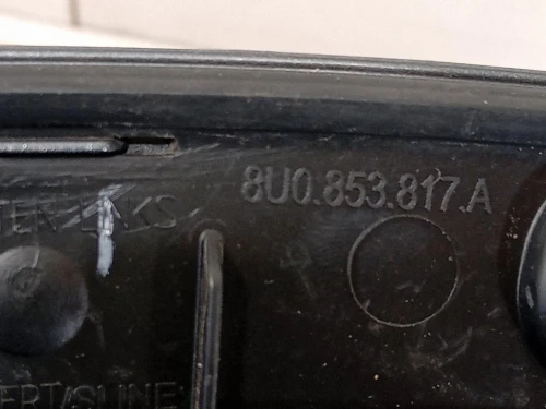 Modanatura Paracolpi Passaruota POST SX 8U0853817B Audi Q3 8UB 2012