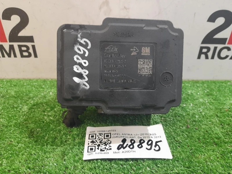 ABS Gruppo ANT 10096145323 Opel Astra J 2010