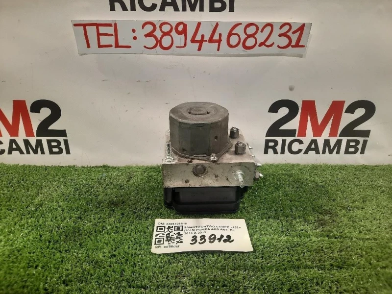 Pompa ABS ANT 2265106516 Smart Fortwo Coupé 453 2015
