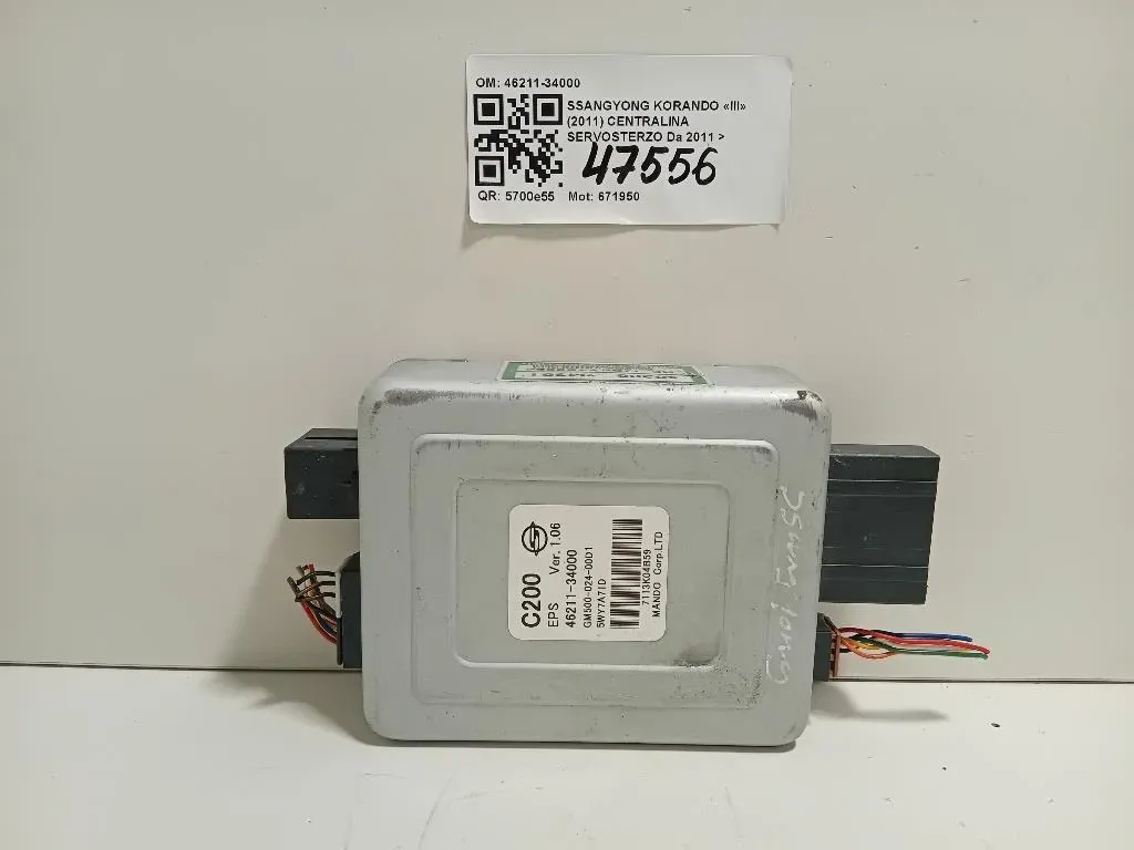 Centralina Servosterzo 46211-34000 Ssangyong Korando III 2011