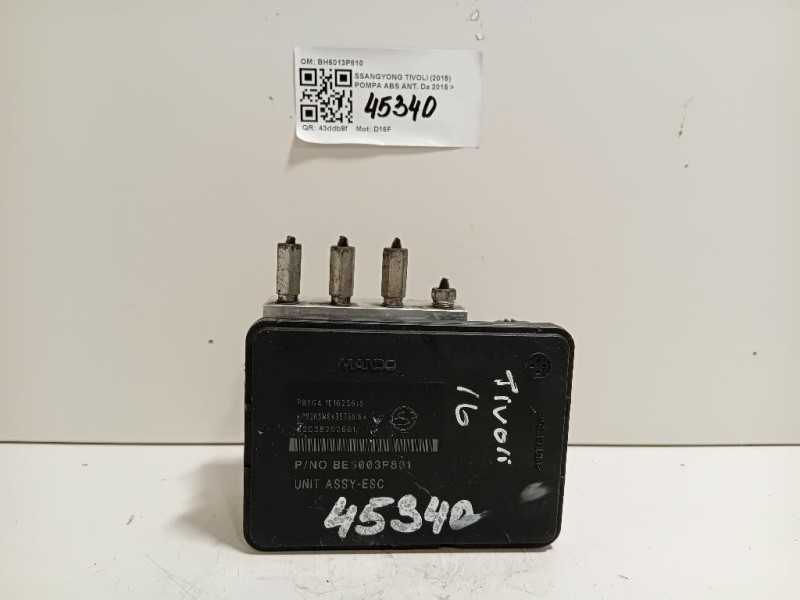 Pompa ABS ANT BH6013P810 Ssangyong Tivoli 2015