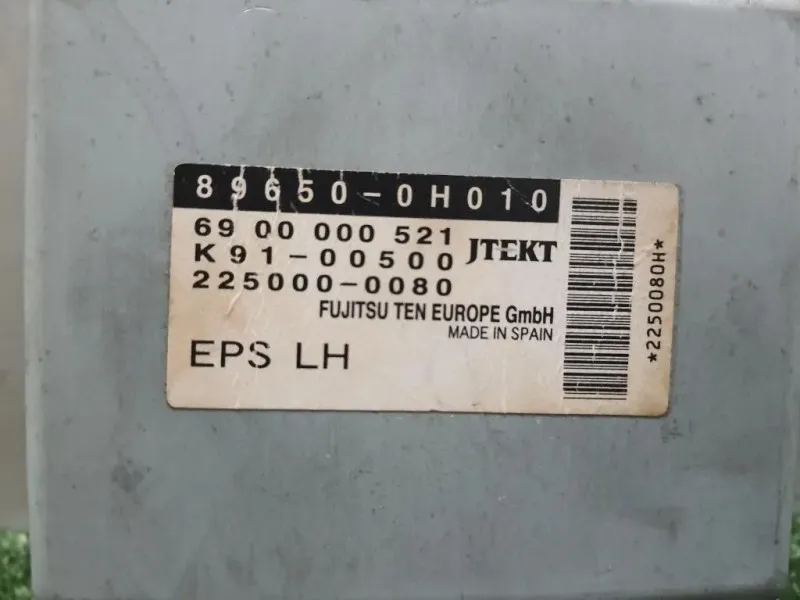 Centralina Servosterzo 896500H010 Toyota AYGO I 2005