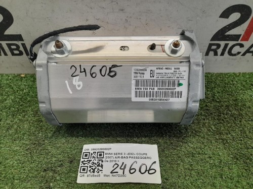Air-bag Passeggero 39920280603S Bmw Serie 3 E90 Berlina 2005