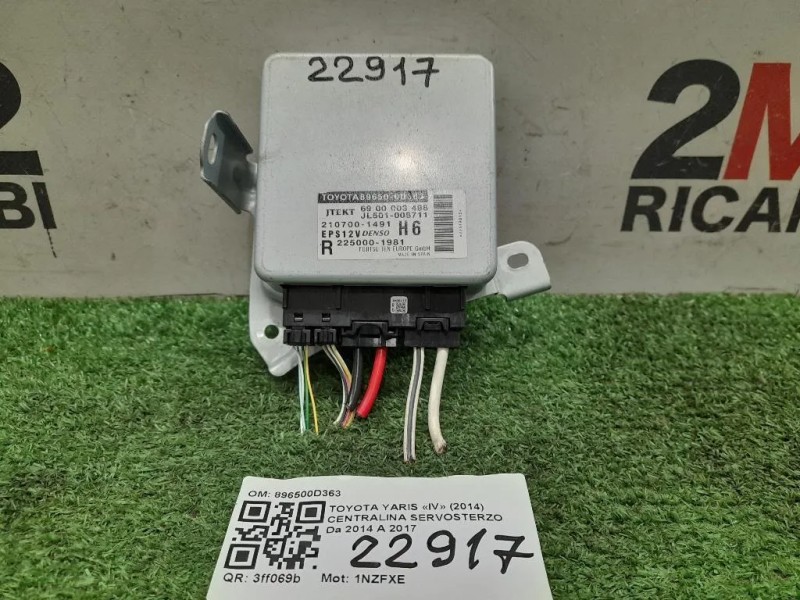 Centralina Servosterzo 896500D363 Toyota Yaris IV 2014