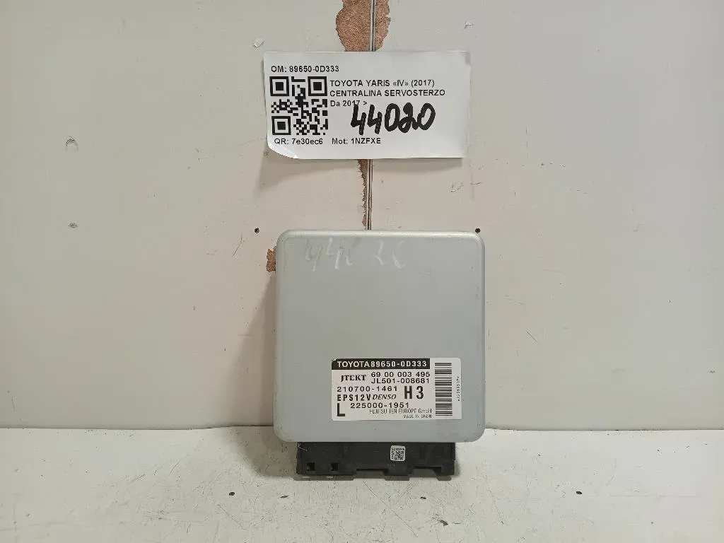 Centralina Servosterzo 89650-0D333 Toyota Yaris IV 2017