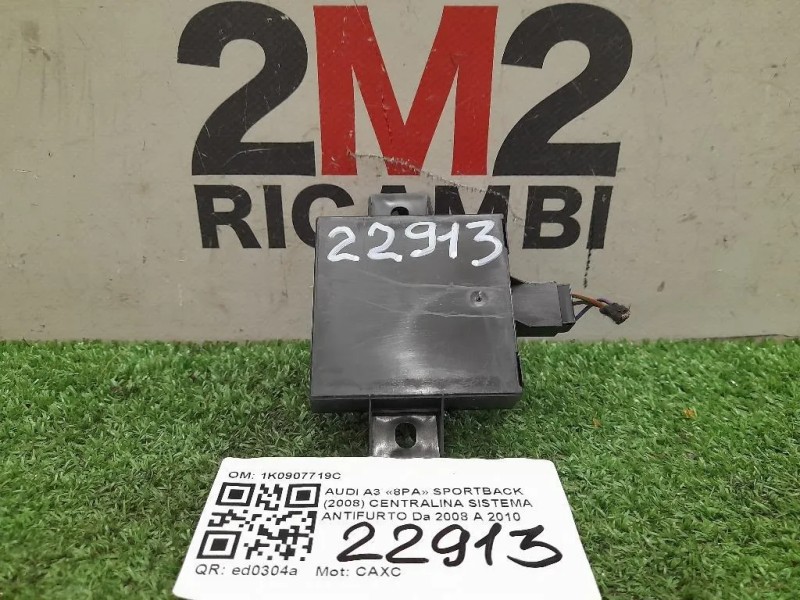 Centralina Sistema Antifurto 1K0907719C Audi A3 8PA Sportback 2008