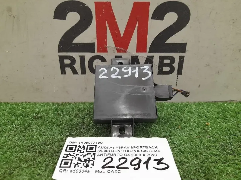 Centralina Sistema Antifurto 1K0907719C Audi A3 8PA Sportback 2008