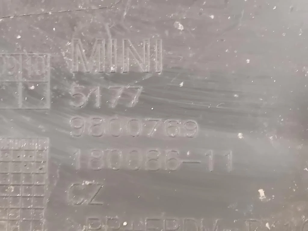 Modanatura Paracolpi Passaruota POST SX 5177 9800769 Mini Countryman Cooper R60 2010