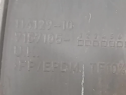 Modanatura Paracolpi Passaruota POST SX 7157105 Mini MINI Cooper R56 2007