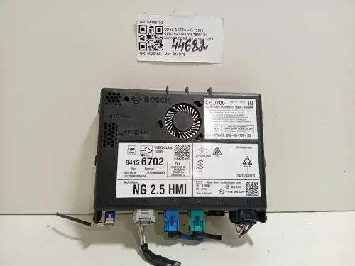 Centralina Sistema DI Navigazione 84156702 Opel Astra K 2016