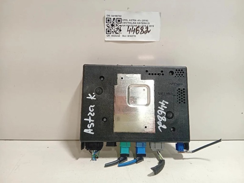 Centralina Sistema DI Navigazione 84156702 Opel Astra K 2016