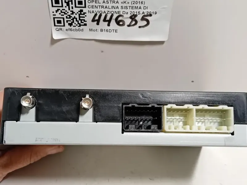 Centralina Sistema DI Navigazione 84186829 Opel Astra K 2016