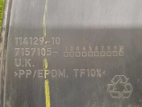 Modanatura Paracolpi Passaruota POST SX 114129-10 7157105 Mini MINI Cooper R57 Cabrio 2007