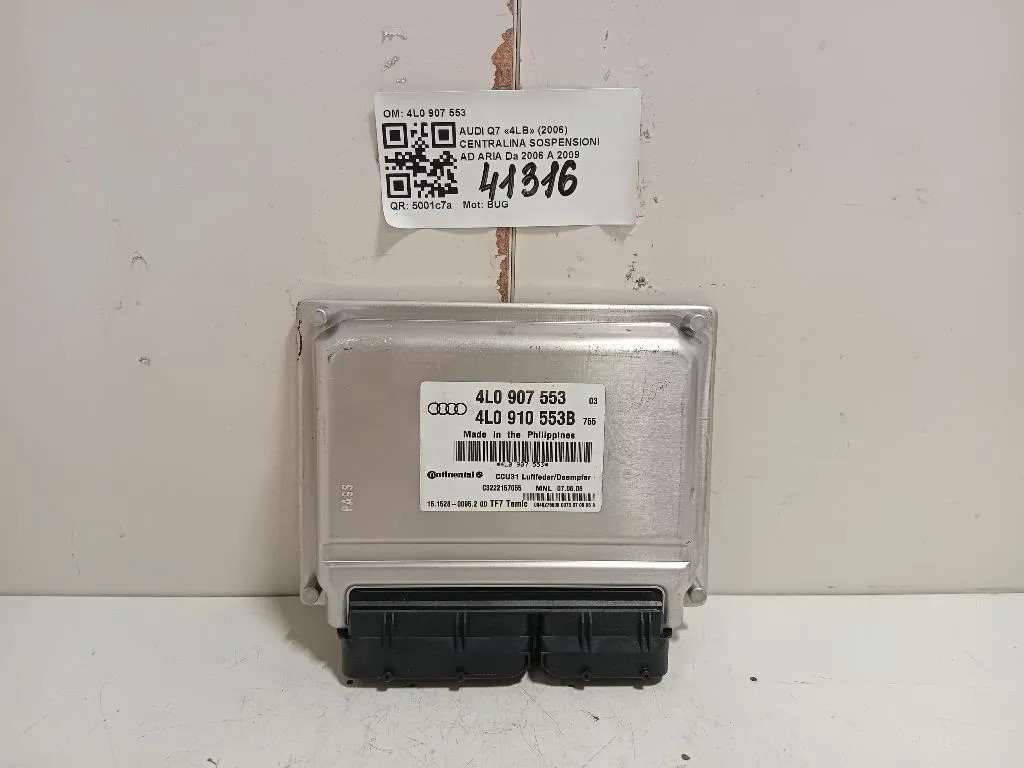 Centralina Sospensioni AD ARIA 4L0 907 553 Audi Q7 4LB 2006