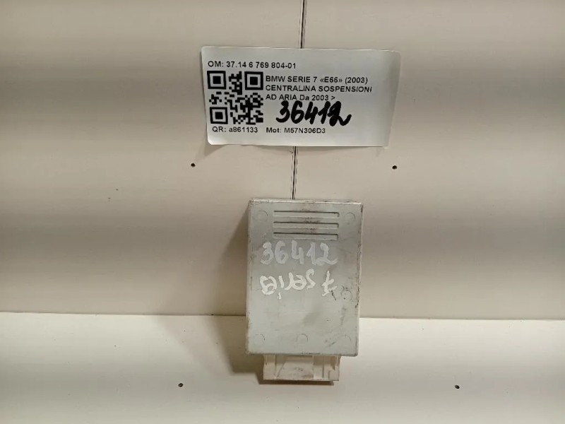 Centralina Sospensioni AD ARIA 3714 6 769 804-01 Bmw Serie 7 E66 2003