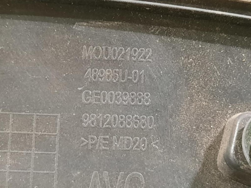 Modanatura Paracolpi Passaruota POST SX COPERTURA MODANATURA PASSARUOTA 96660209 Opel Antara A 2011